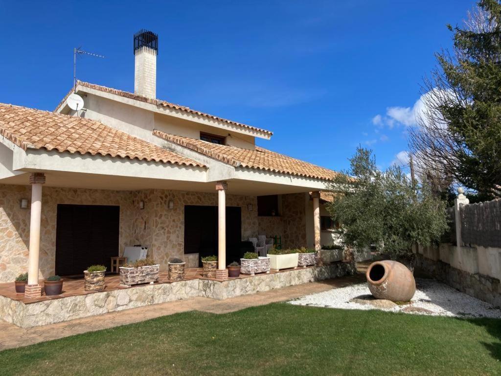 Casa El Descanso Ortigosa Del Monte Eksteriør bilde