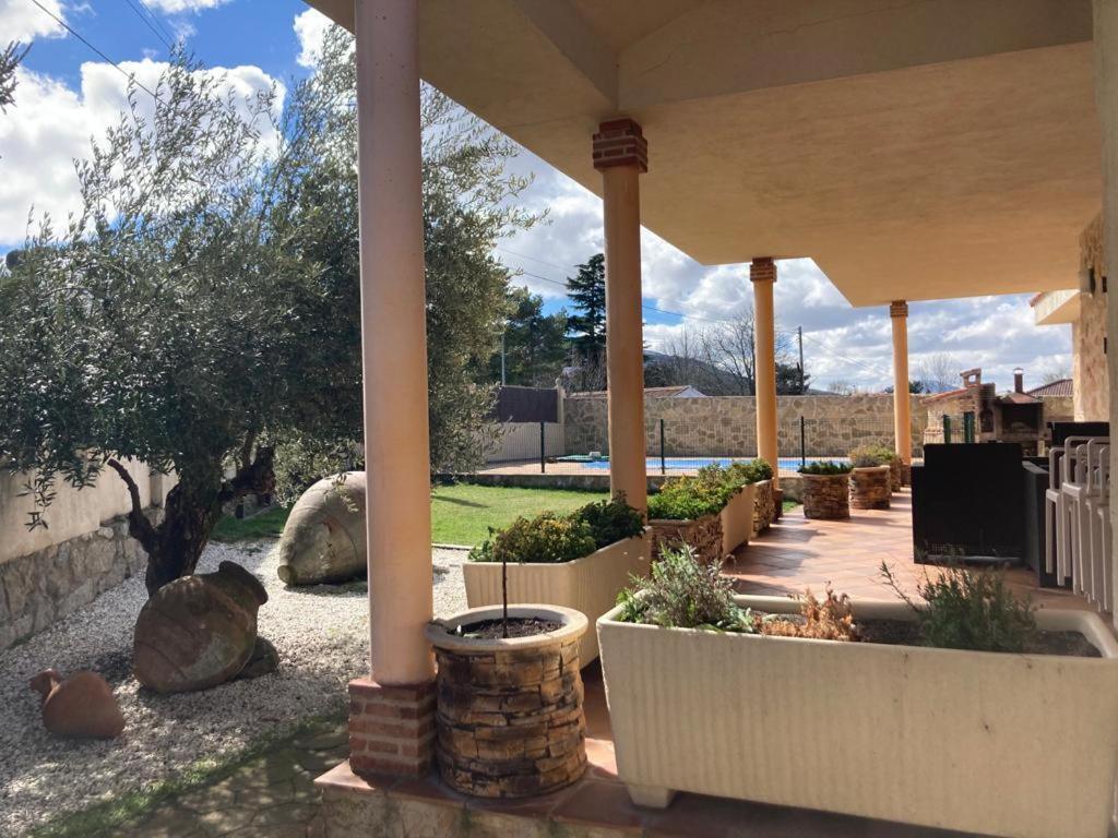 Casa El Descanso Ortigosa Del Monte Eksteriør bilde